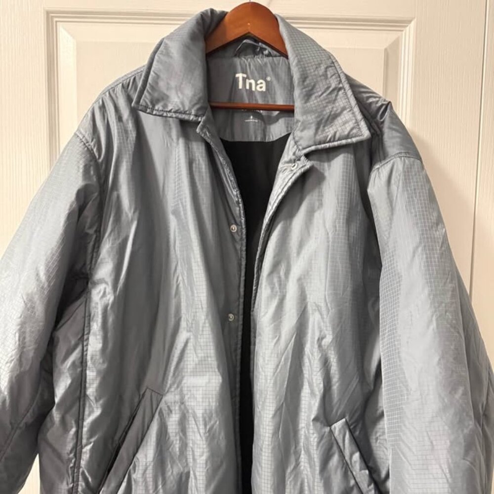 TNA Gray Coaches Puffer Jacket